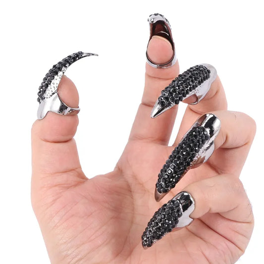 RAVEN FINGERTIP RINGS